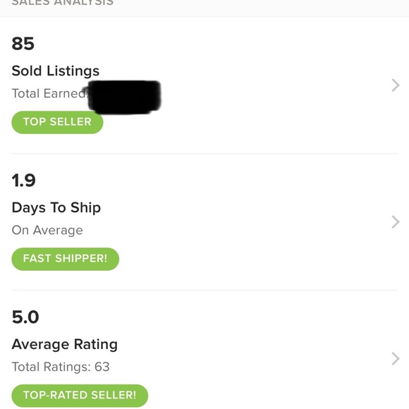 🎀  A little about me/ closet stats🎀 - Picture 3 of 3